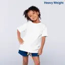 Kid’s Unisex Heavy Weight Crew Neck Short Sleeve T-Shirt · 100% Cotton