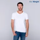 Men’s V-Neck Short Sleeve T-Shirt · 100% Cotton