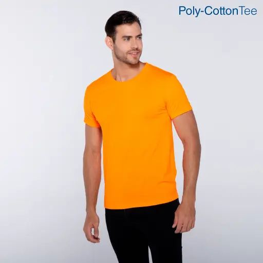 Men’s Crew Neck Short Sleeve T-Shirt · 50% Cotton 50% Polyester