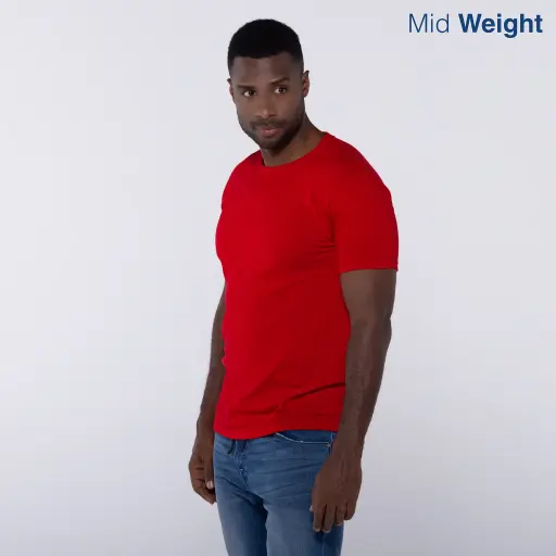 Men’s Crew Neck Short Sleeve T-Shirt · 100% Cotton